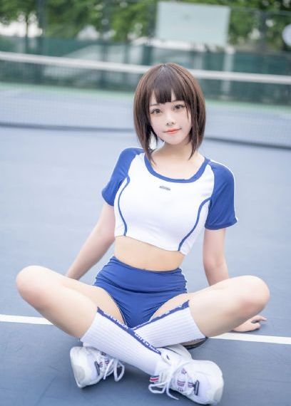 图书馆的她